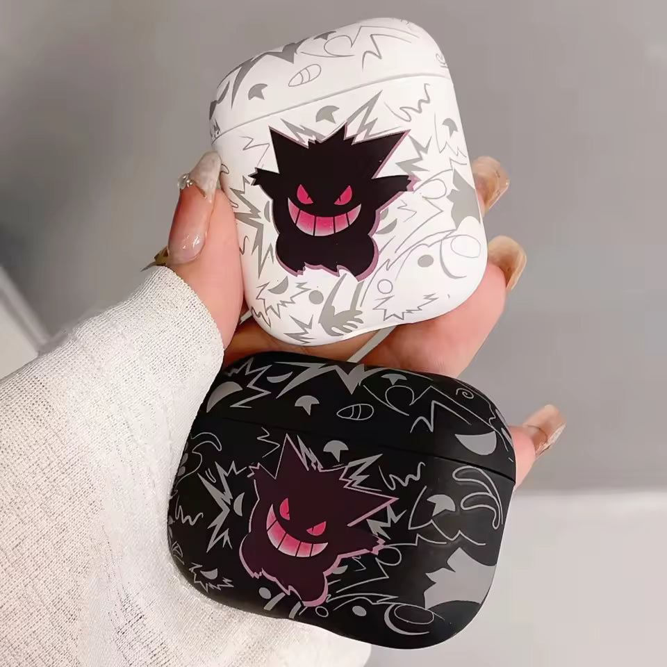 Custodia Airpods 4 2 3 1 Pro 3 2 Anime Pocket Monsters Pokémon Gengar