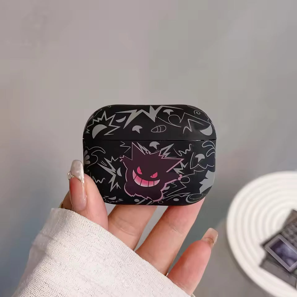 Custodia Airpods 4 2 3 1 Pro 3 2 Anime Pocket Monsters Pokémon Gengar
